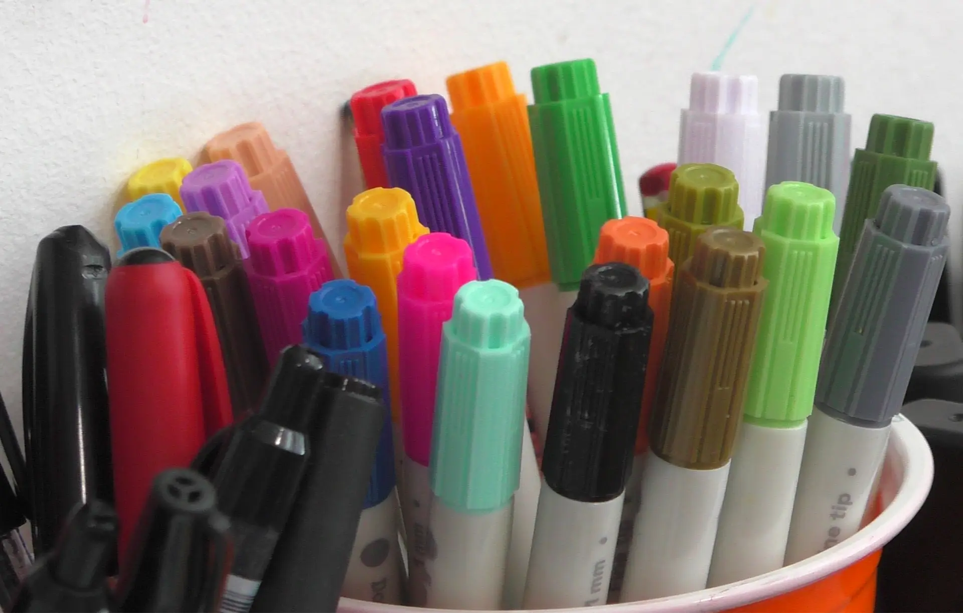 The art room at Mortimer House School.